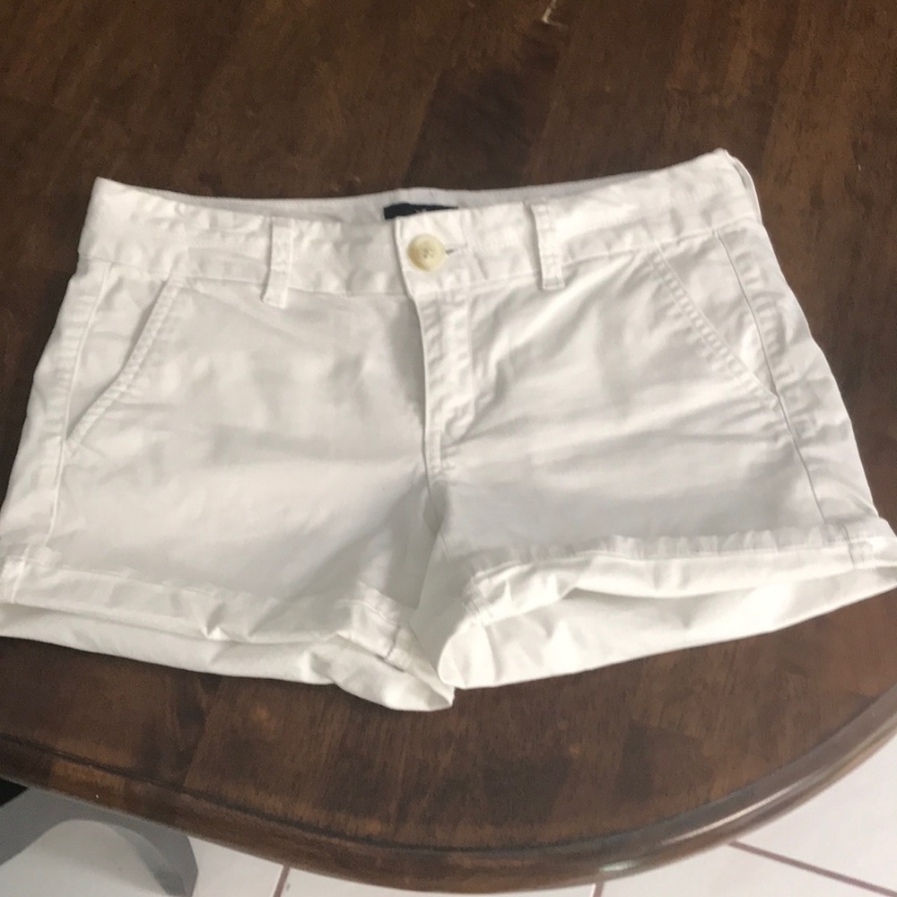 white shorts